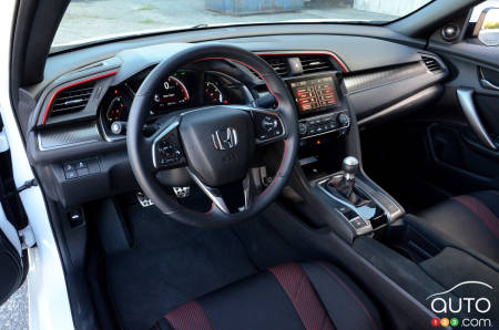 Honda Civic Si Coupé 2020, intérieur